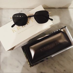 KREWE Sunglasses. WARD | reformation 24k